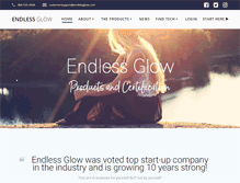 Tablet Screenshot of endlessglow.com